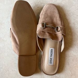 Steve Madden Mule in Camel Suede